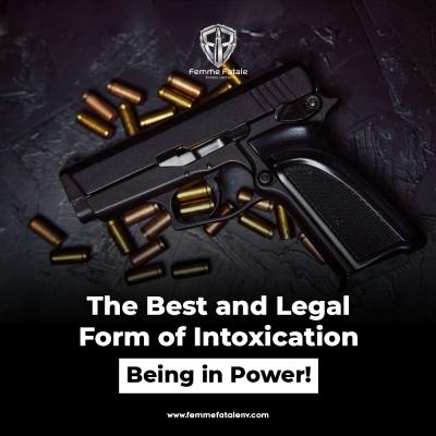 Holding a gun is one of the best ways to take charge. Find the best and fully customized weapon of your choice here: https://www.femmefatalenv.com